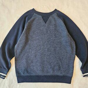 Athletic Works Boy's Raglan Sleeve Sweatshirt Blue Navy Size 8